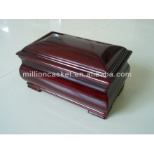 solid mahogany wooden cremation urn funeral supplies wholesales